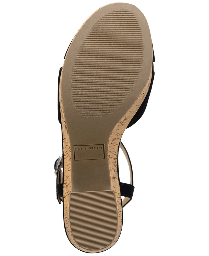 Sun + Stone Women's Jillien Platform Block Heel Dress Sandals, Created for Macy's