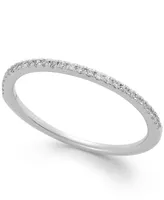 Diamond Pave Ring (1/8 ct. t.w.) in 14k Gold or White Gold