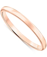 Comfort Fit Wedding Band (2mm) 14k Gold