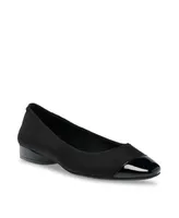 Anne Klein Women's Caroleen Cap Toe Ballet Flats