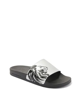 Men's Messe Slide Sandals - Silver