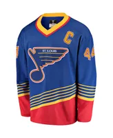 Men's Fanatics Chris Pronger Blue St. Louis Blues Breakaway Retired Player Jersey