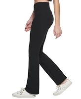 Calvin Klein Performance Women's Crossover Waist Flare Leggings