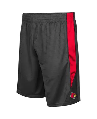 Men's Colosseum Charcoal Louisville Cardinals Turnover Shorts