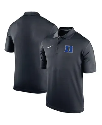 Men's Nike Black Duke Blue Devils Big and Tall Primary Logo Varsity Performance Polo Shirt