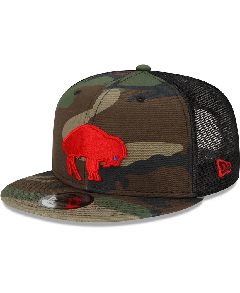 Men's '47 Camo Buffalo Bills Woodland Clean Up Adjustable Hat