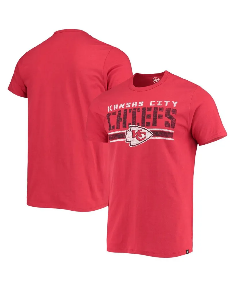 Women's '47 Red Kansas City Chiefs Team Regional Ultra Rival V-Neck T-Shirt Size: Small