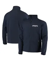 Men's Dunbrooke Navy New England Patriots Sonoma Softshell Full-Zip Jacket