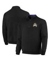 Men's Colosseum Ecu Pirates Tortugas Logo Quarter-Zip Jacket