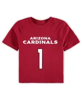 Preschool Girls and Boys Kyler Murray Cardinal Arizona Cardinals Mainliner Player Name Number T-shirt