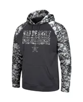 Men's Colosseum Charcoal Vanderbilt Commodores Oht Military-Inspired Appreciation Digital Camo Pullover Hoodie