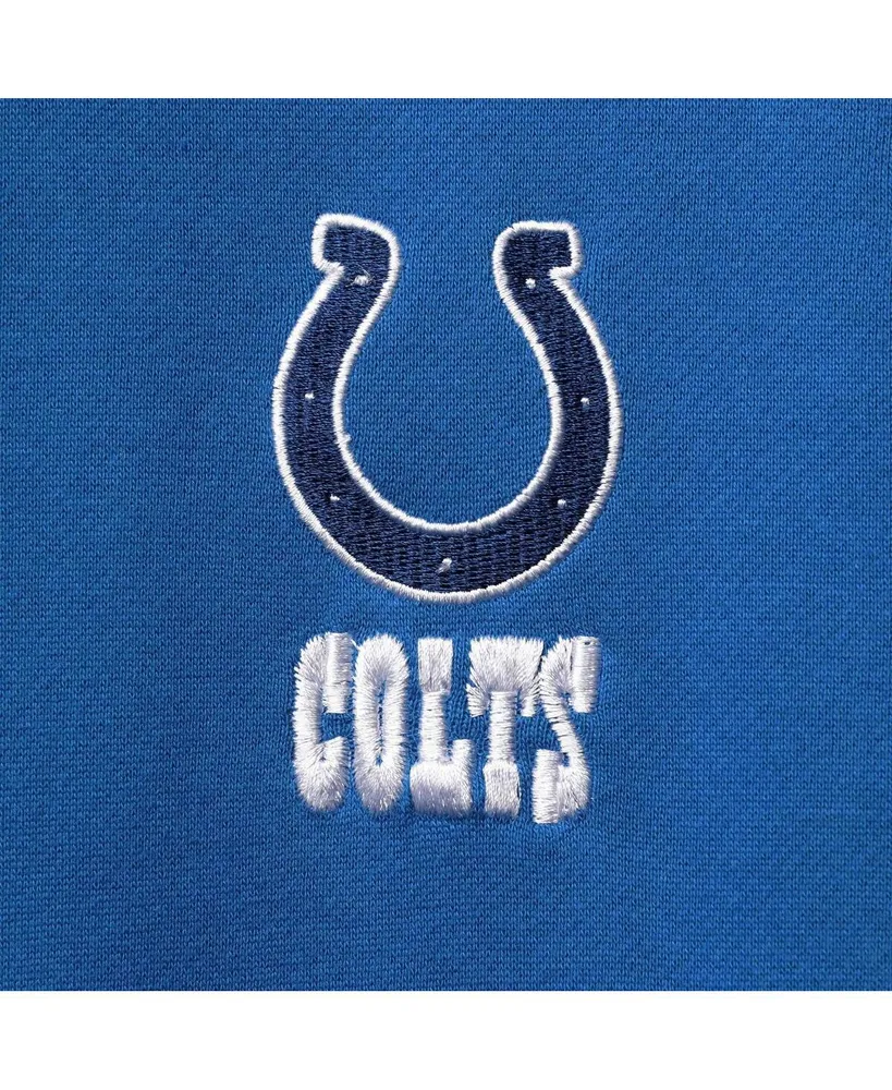 Men's Dunbrooke Royal Indianapolis Colts Craftsman Thermal-Lined Full-Zip Hoodie