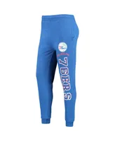 Women's Concepts Sport Royal Philadelphia 76ers Hoodie and Pants Sleep Set