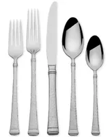 Mikasa Harmony Hammered 65-Pc. Flatware Set, Service for 12