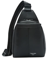 Calvin Klein Millie Convertible Leather Sling Bag, Backpack