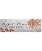 Global Rug Designs Cheerful Ways Friends and Family Gather Eucalyptus Vase 1'6" x 4'7" Runner Area Rug