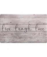 Global Rug Designs Cheerful Ways Live Laugh Love Modern Farmhouse 1'8" x 3' Area Rug