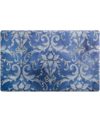 Global Rug Designs Cheerful Ways Watercolor Damask 1'6" x 2'6" Area