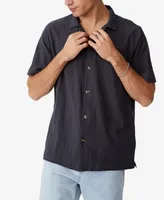 Cotton On Men's Riviera Short Sleeve Shirt