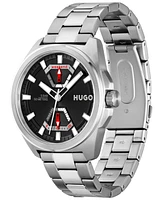 Hugo Boss Men's Expose Stainless Steel Bracelet Watch 44mm