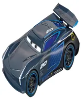Carrera Go Battery Operated Disney Pixar Cars Track Action Electric Powered Slot Car Race Track with Jump Ramp Set