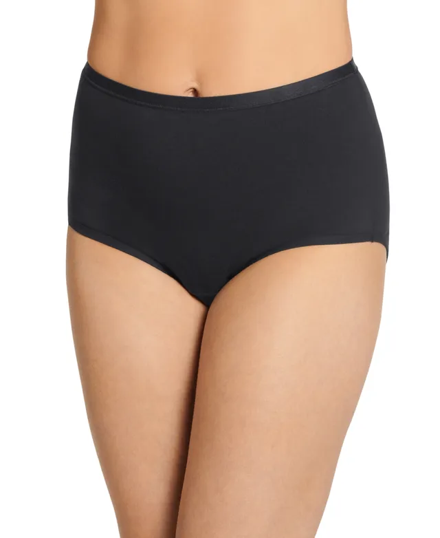 Jockey Smooth and Shine Seamfree Heathered Bikini Underwear 2186, available  in extended sizes - Macy's