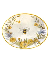 Certified International Bee Sweet Melamine Platter Set, 2 Piece