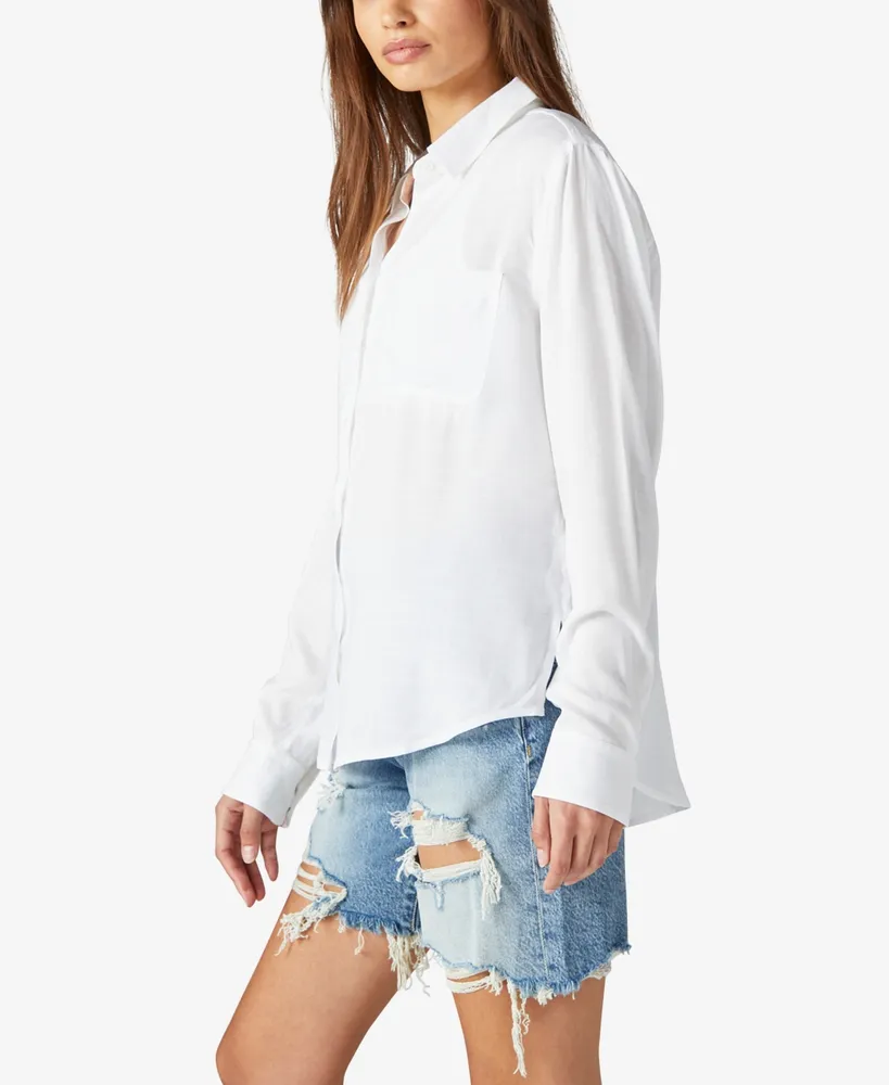 Lucky Brand Boyfriend Button-Down Shirt