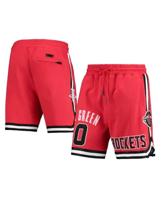 Men's Pro Standard Jalen Green Red Houston Rockets Player Replica Shorts