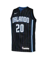 Big Boys Nike Markelle Fultz Black Orlando Magic 2020/21 Swingman Jersey - Icon Edition