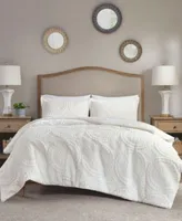 Madison Park Arya Embroidered Medallion Duvet Cover Sets