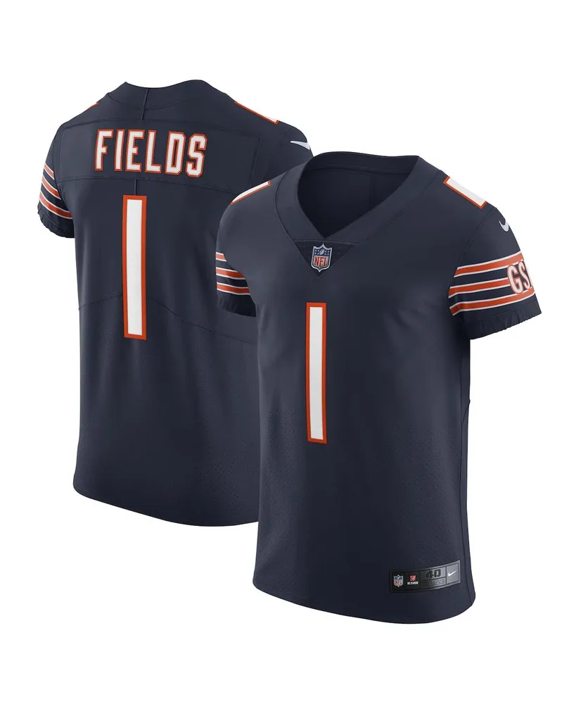 Nike Kids Chicago Bears Justin Fields Child Navy Replica Game Jersey