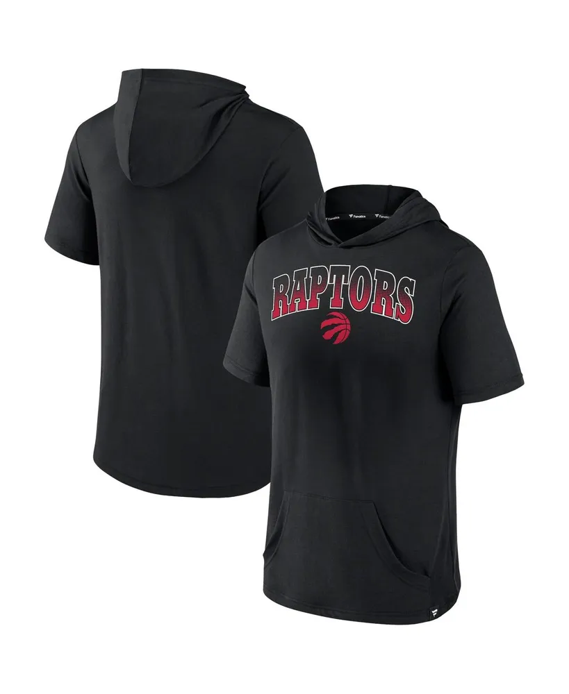 Men's Black Toronto Raptors Guard The Rim Hoodie T-shirt