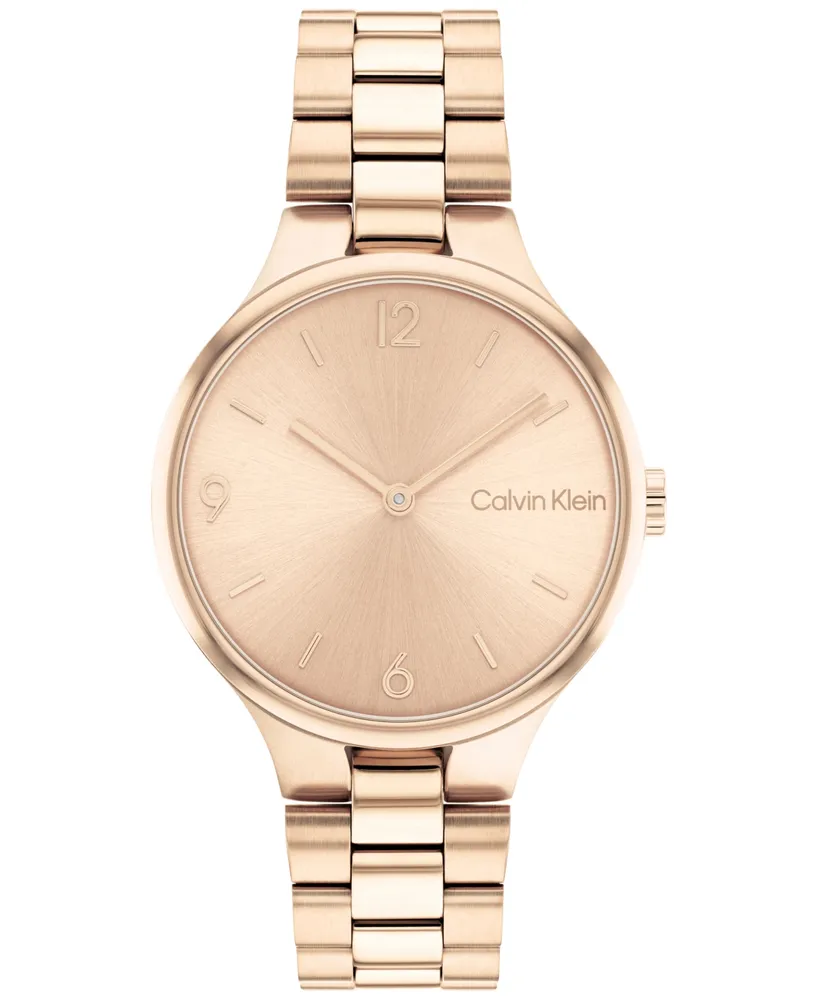 Calvin Klein Carnation Gold-Tone Bracelet Watch 32mm