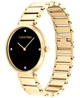 Calvin Klein Gold-Tone Bracelet Watch 36mm