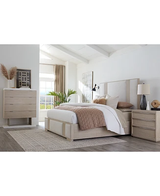 Solaria 3pc Bedroom Set (Queen Bed, Chest & Nightstand)