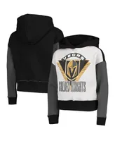 Big Girls Black Vegas Golden Knights Let's Get Loud Pullover Hoodie