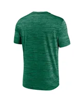 Men's Nike Oakland Athletics Oakland Athletics Authentic Collection Velocity Practice Space-Dye Performance T-shirt