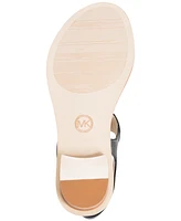 Michael Kors Women's Mk Plate Flat Thong Sandals