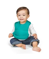 Oxo Tot 2-Pack Roll Up Bib in Grey/Teal