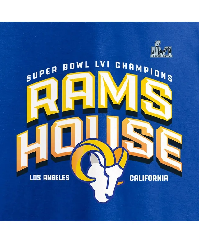 Men's Fanatics Branded Royal Los Angeles Rams Super Bowl LVI Champions Big  & Tall Parade Long Sleeve T-Shirt