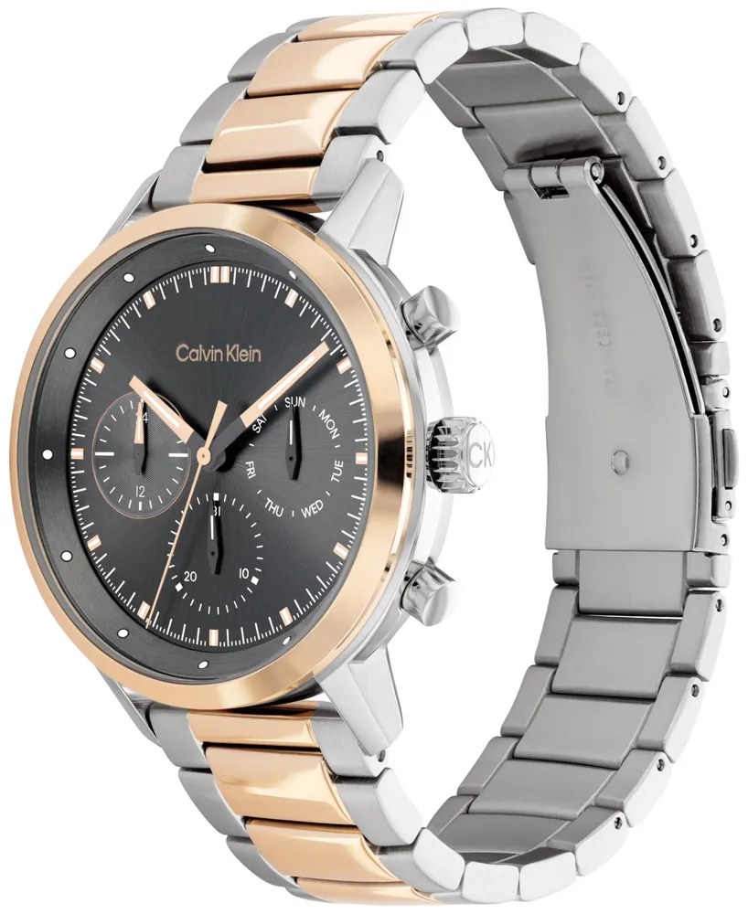 Calvin Klein Two-Tone Stainless Steel Bracelet Watch 44mm