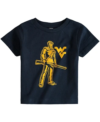 Toddler Unisex Navy West Virginia Mountaineers Big Logo T-shirt