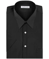 Van Heusen Poplin Solid Short-Sleeve Dress Shirt