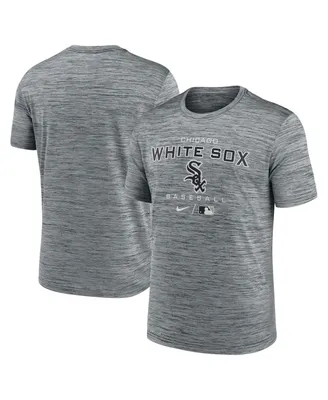 Men's Nike Charcoal Chicago White Sox Authentic Collection Velocity Practice Performance T-shirt