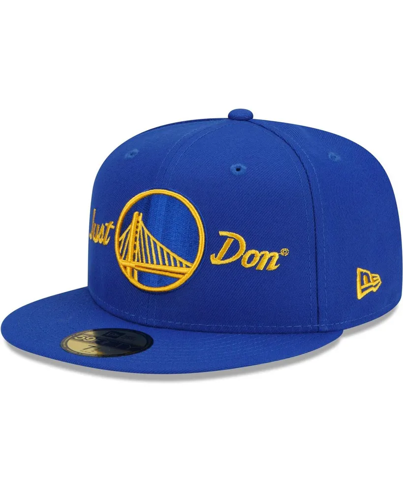 Men's New Era x Just Don Royal Golden State Warriors 59FIFTY Fitted Hat