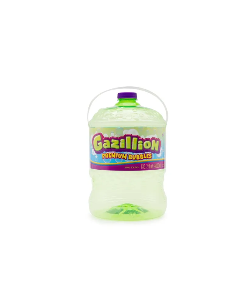 Gazillion Bubbles 4 Liter Solution - Huge 4 Liter Bottle of Premium Gazillion Bubble Solution