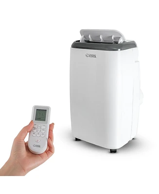 Commercial Cool 6,000 Btu Sacc/Cec (10,000 Btu Ashrae) Portable Air Conditioner with Remote Control, White