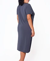 Lilliana Plus Modal Lounge Dress