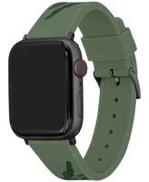 Lacoste Crocodile Print Silicone Strap for Apple Watch 42mm/44mm